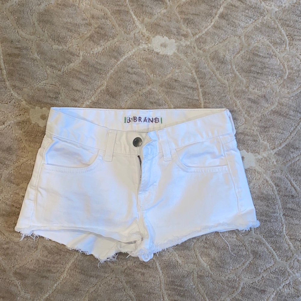 J BRAND White Denim shorts